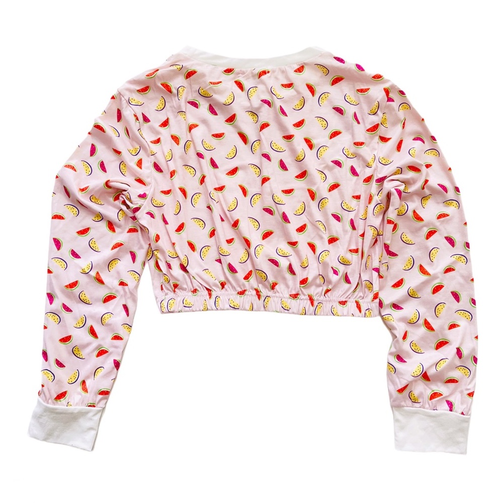 Cotton Blend Cropped Jamper Size Medium Women's - Picture 2 of 13